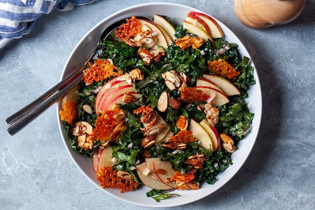 Apple and Cheddar Crisp Salad