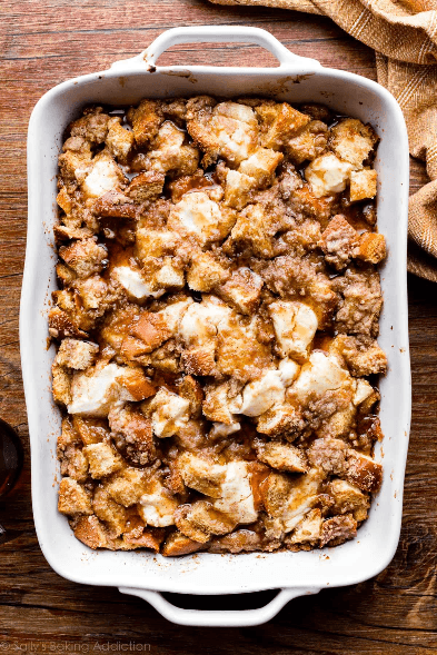 Baked Cream Cheese French Toast Casserole