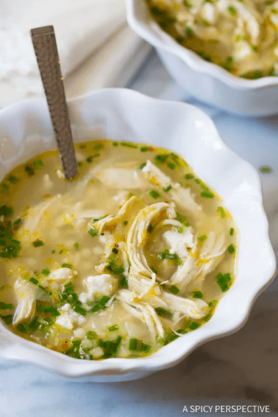 Greek Lemon Chicken Soup