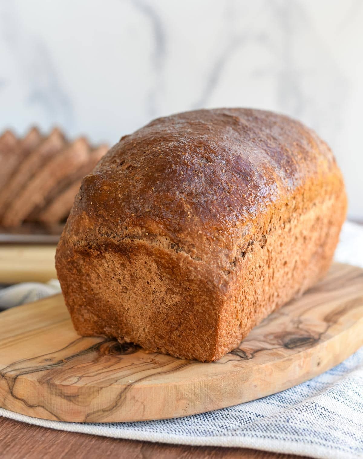 Sourdough Discard Brown Bread Recipe