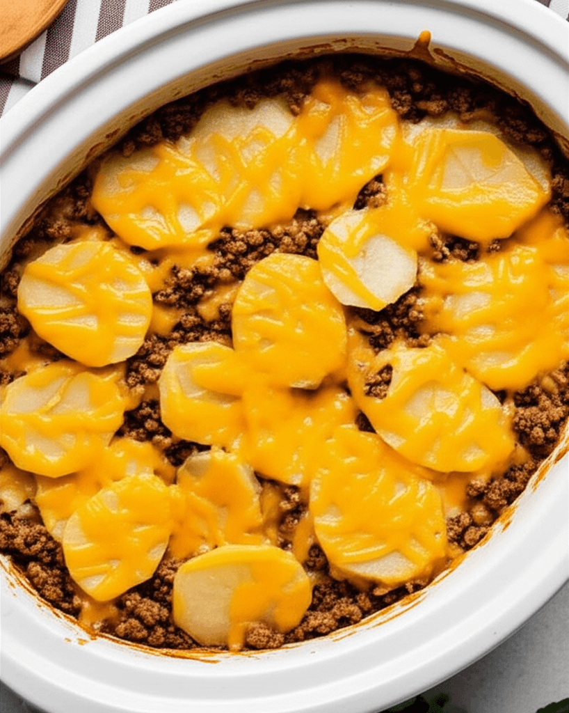 Slow Cooker Cowboy Casserole