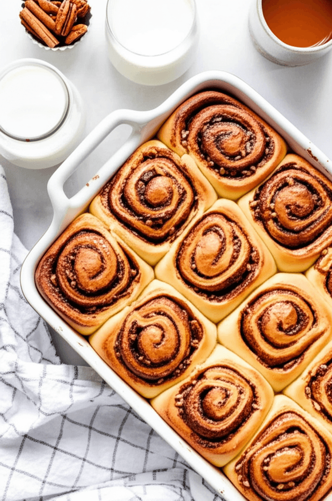Overnight Cinnamon Buns with Cream Cheese Frosting