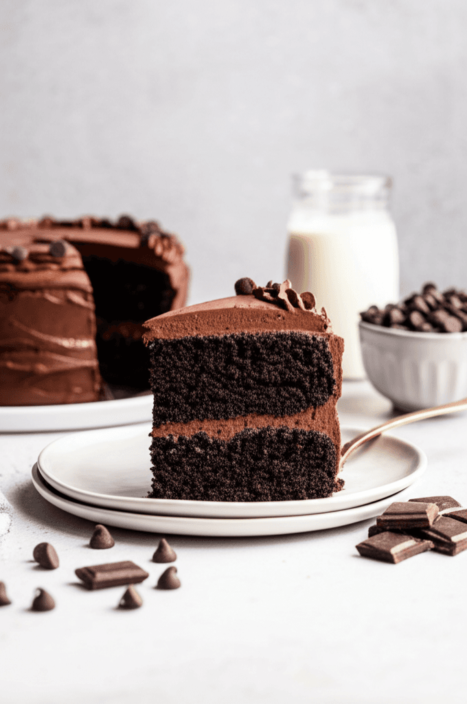 Deliciously Moist Chocolate Layer Cake