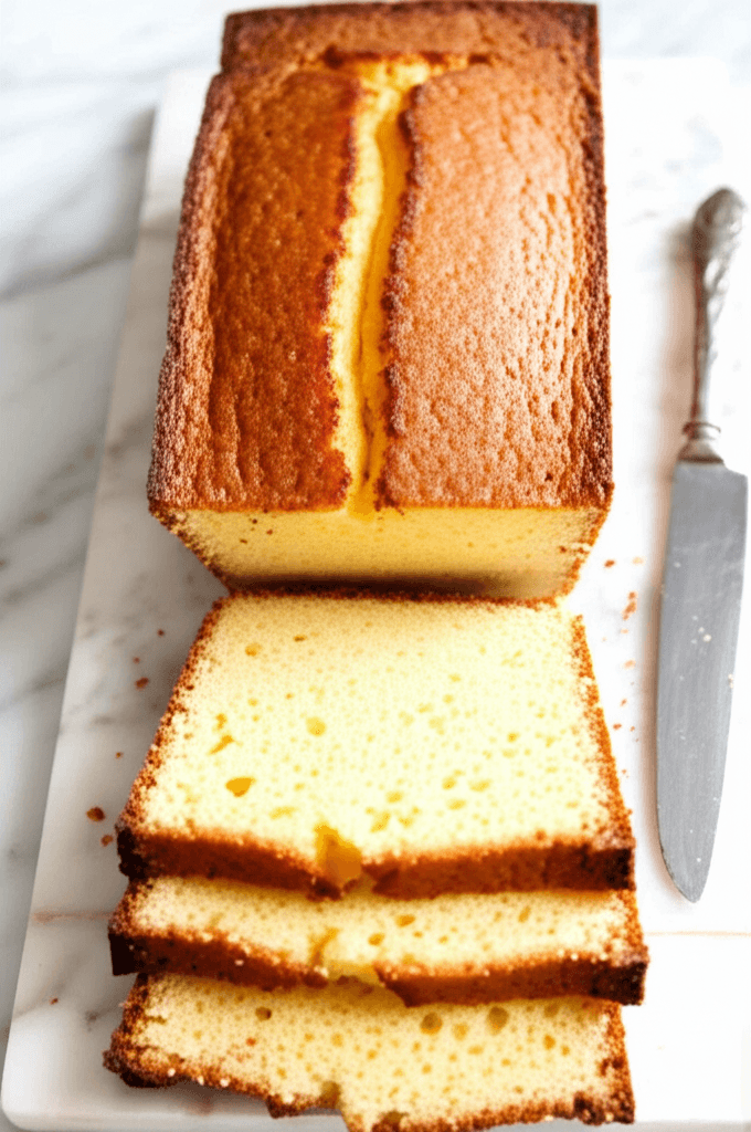 Super Lush Sour Cream Pound Cake (Loaf)
