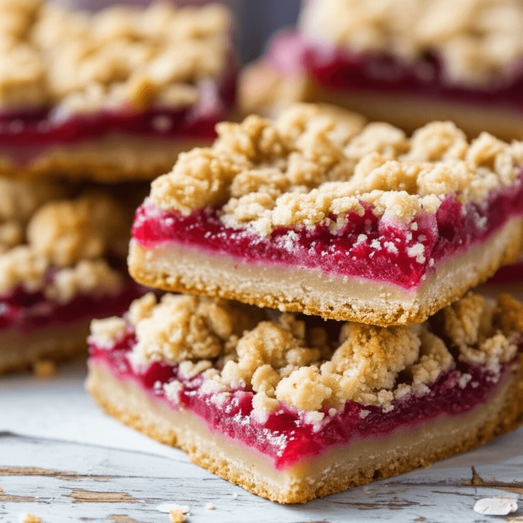 Mixed Berry Crumble Bars